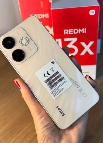 Seu Celular Novo Lacrado Aqui - Redmi 13X - 256/8 Gold + Entrega Grátis 