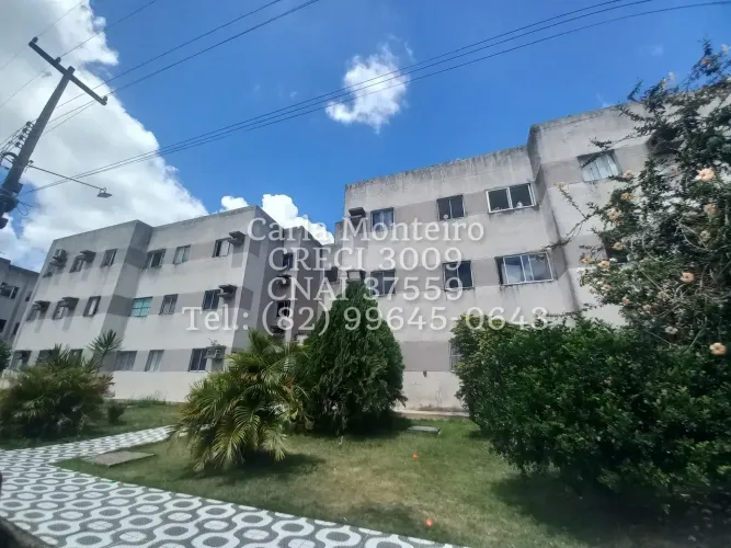 Imóvel para venda possui 57 m² com 3 quartos em Benedito Bentes - Maceió - AL