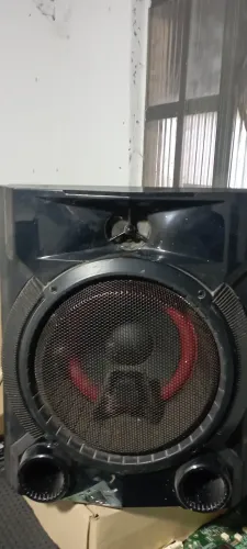 par de caixas de som LG 4ohms modelo cms576
