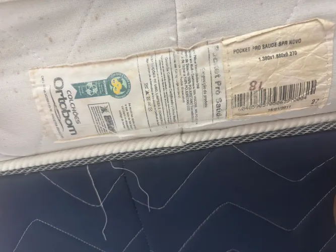 Colchão Ortobom casal
