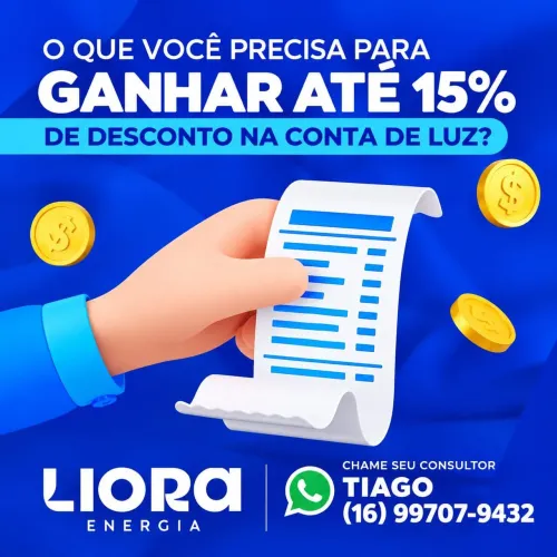 Desconto na Fatura de ENERGIA 