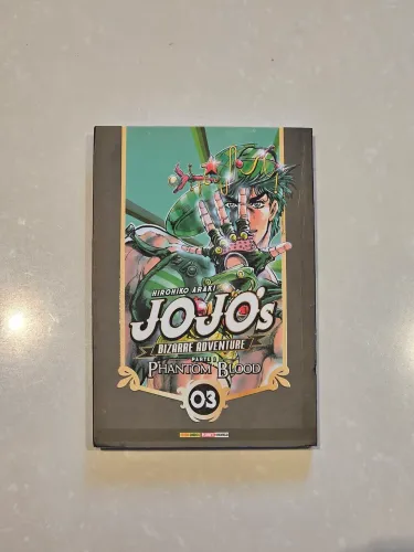 Mangá Jojo's Bizarre Adventure Phantom Blood (Parte 1) Livro 3