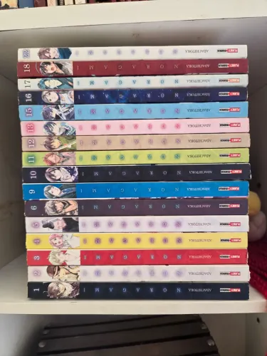 Lote de mangás Noragami - Adachitoka (incompleto do 1 ao 22)