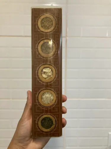 Souvenir do Chile - Caixa Decorativa com Pedras e Minerais