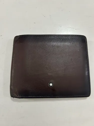 Carteira Montblanc Original - Linha Meisterstück - Couro - 6 Cartões