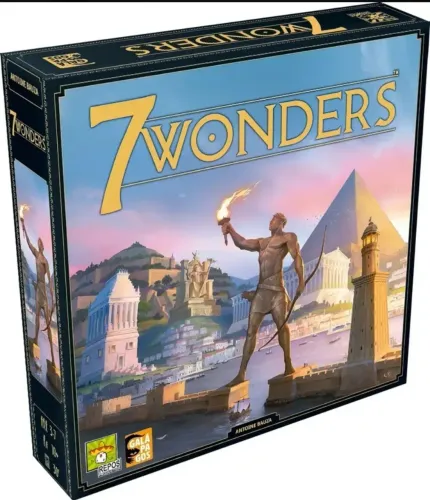 Jogo 7 Wonders segunda edição Galápagos Novo