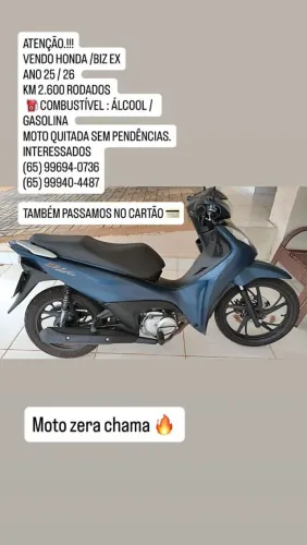 Honda BIZ zera. 