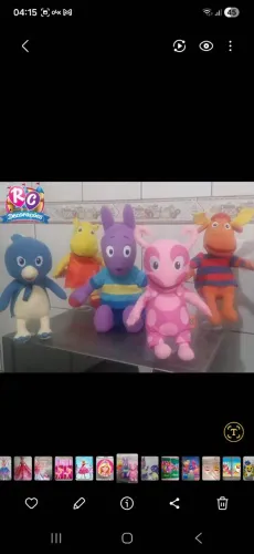 Pelúcias Backardigans