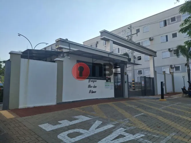 Apto para locação no Cond. P.Q Rio das Flores-2 quartos-sala-cozinha-banheiro