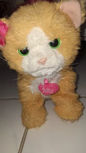 Pelucia Gatinha Daisy Furreal Friends 2012 Hasbro