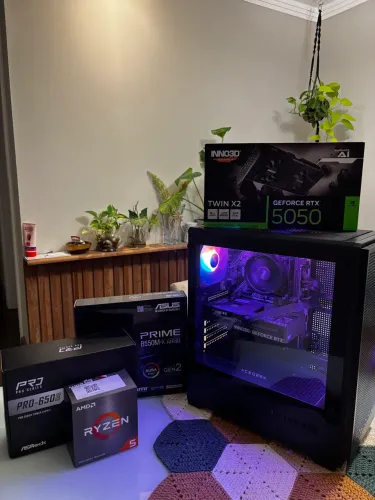 (NOVO) PC GAMER RTX 5050 | RYZEN 5 5500