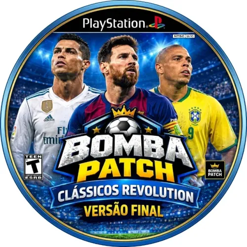 Jogo PS2 Bomba Patch - Clássicos Revolution (Versão Final)