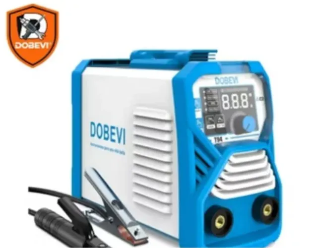 Máquina de solda Inverter 250A IGBT Dobevi? Tensões Duplas (110?220V)? Tela HD? Vento