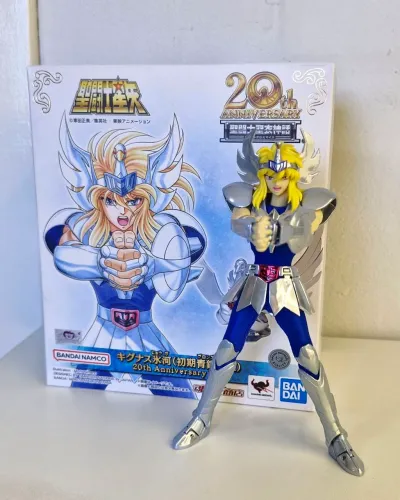Cloth Myth Hyoga de Cisne 20th aniversary Bandai - LEIA