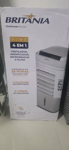 Climatizador britania caixa lacrada