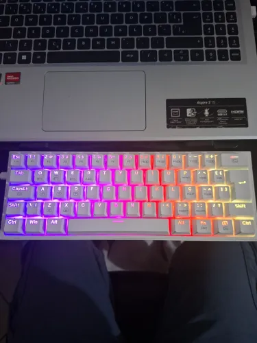 Teclado mecânico Fizz pro switch brown