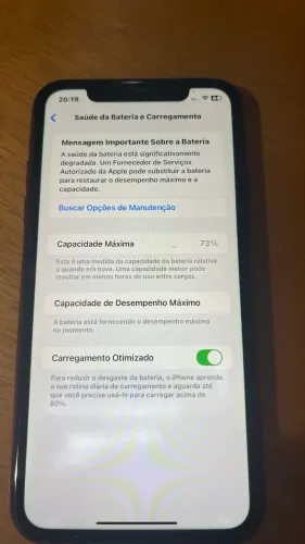 iPhone X vermelho 128 Gb