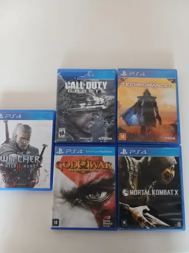 Jogos Ps4 pra vender logo