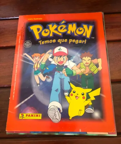 Álbum Pokémon Temos Que Pegar