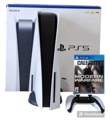 PS5 SLIM 1TB C/ LEITOR + GARANTIA. Somos LOJA FÍSICA!