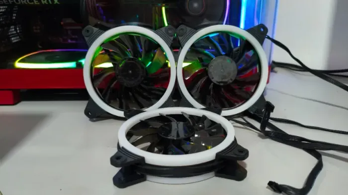 Kit de 3 Fans Gaming Master RGB
