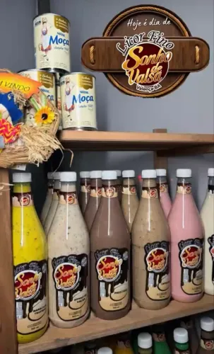 Delicioso Licor Sonho de Valsa