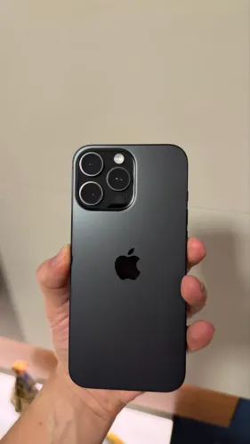 iPhone 16 Pro Max 256GB Black titanium, Seminovo 90%, Garantia