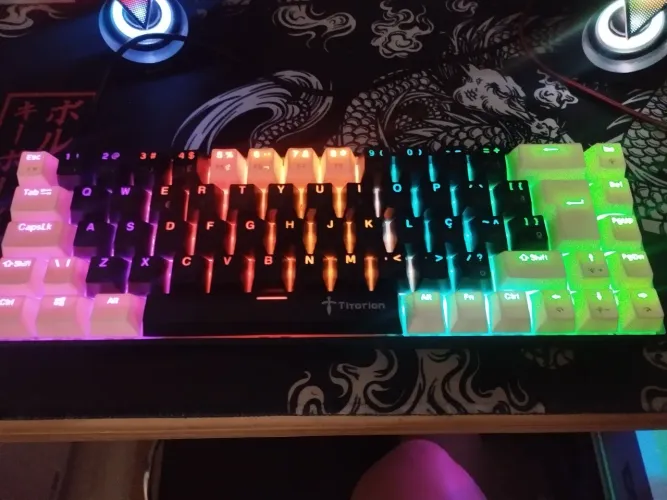 TECLADO MECÂNICO TITORION SWITCH RED