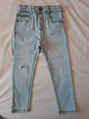 Calça jeans infantil 3-4 anos