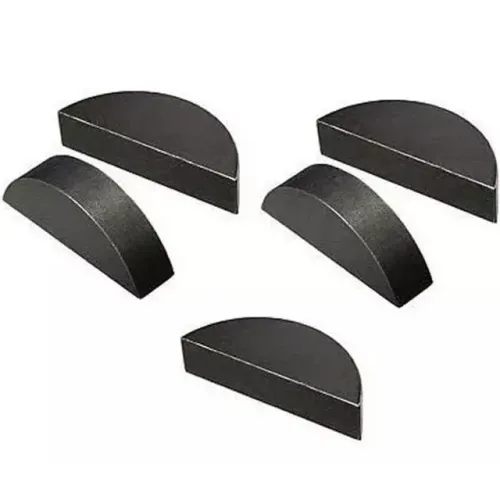 Cj Chaveta Meia Lua (5 Pcs/Cj) Mt B4T Lado Magneto - 17.5X4X5,5 Branco 19204340