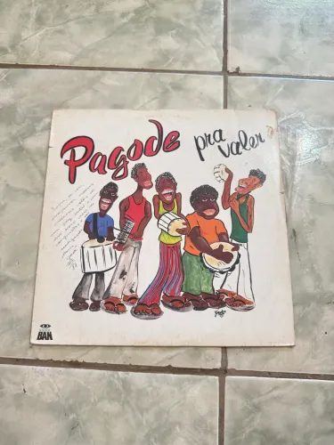Disco de vinil lp pagode pra valer