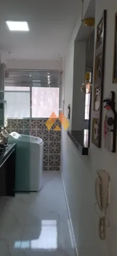 Barreto | Mar do Caribe - Lindo APT 02 qts, Todo em Porcelanato!!
