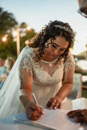 Vestido de noiva lindo/princesa