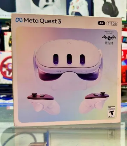 Meta Quest 3 lacrado com nota 4k 512GB