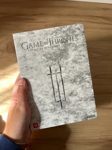 Box de DVD Game of Thrones Terceira Temporada