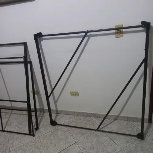 Estrutura metálica para propaganda