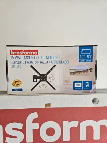Suporte articulado para TV de 10 a 60 polegadas.