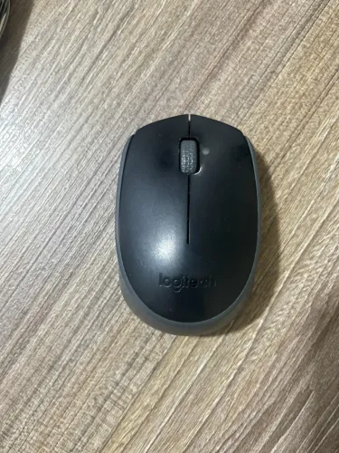 Mouse Logitech M170 sem Receptor USB para Reposição