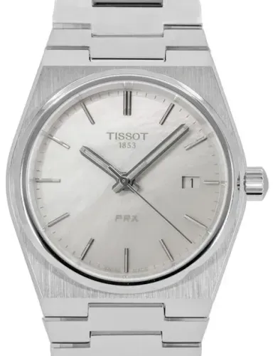 Relógio Tissot Prx Madreperola Branca T137.210.11.111.00 35 mm
