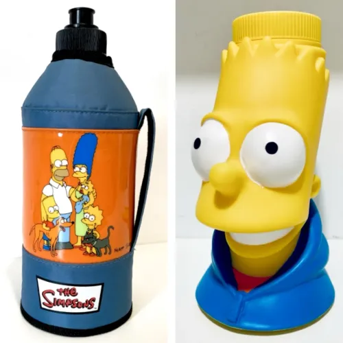 Lote Simpsons Garrafa e Copo