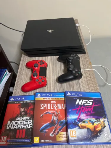 PS4 PRO troco por Xbox series S ou vendo, 4 jogos 2 controles só ser feliz 
