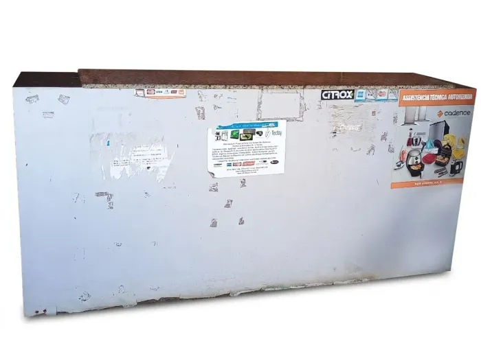 Balcão de Atendimento 2,46 Comp x 0,45 Largura x 1,15 Altura