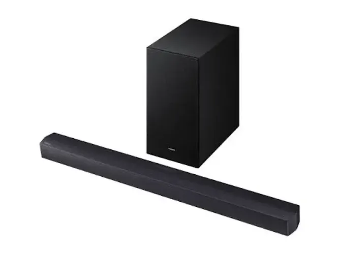 Soundbar Samsung HW-B450F 2.1 Canais Bluetooth com Subwoofer 300W Preto