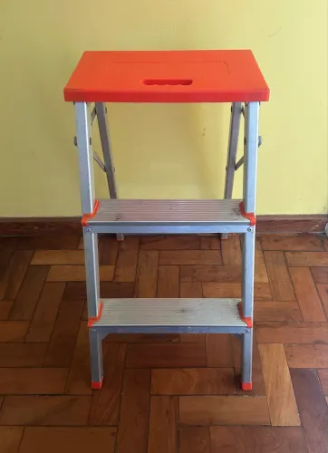 BANCO ESCADA DE ALUMÍNIO