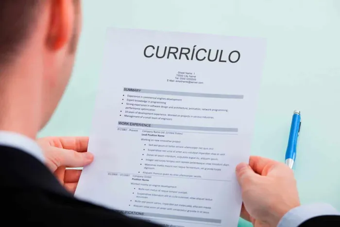 Criação de Currículo 