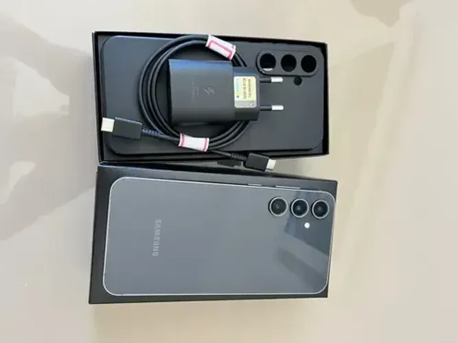 Celular Samsung S23 FE com caixa e acessórios