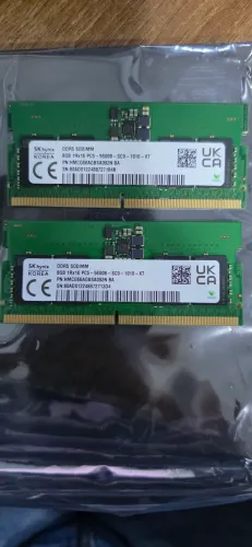 Memória RAM DDR5 16Gb (2x 8Gb)