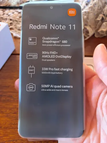 Celular Xiaomi Redmi note 11 - Impecável 