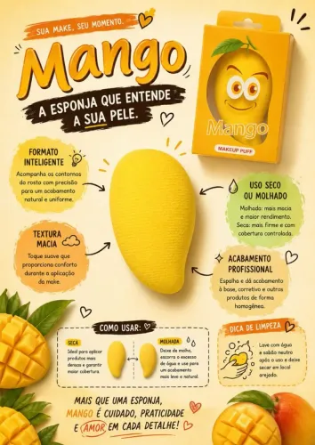 Esponja de maquiagem