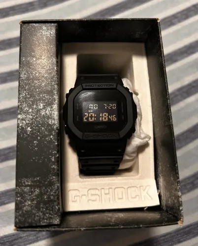 Relógio Casio G-shock Preto Dw-5600bb-1dr